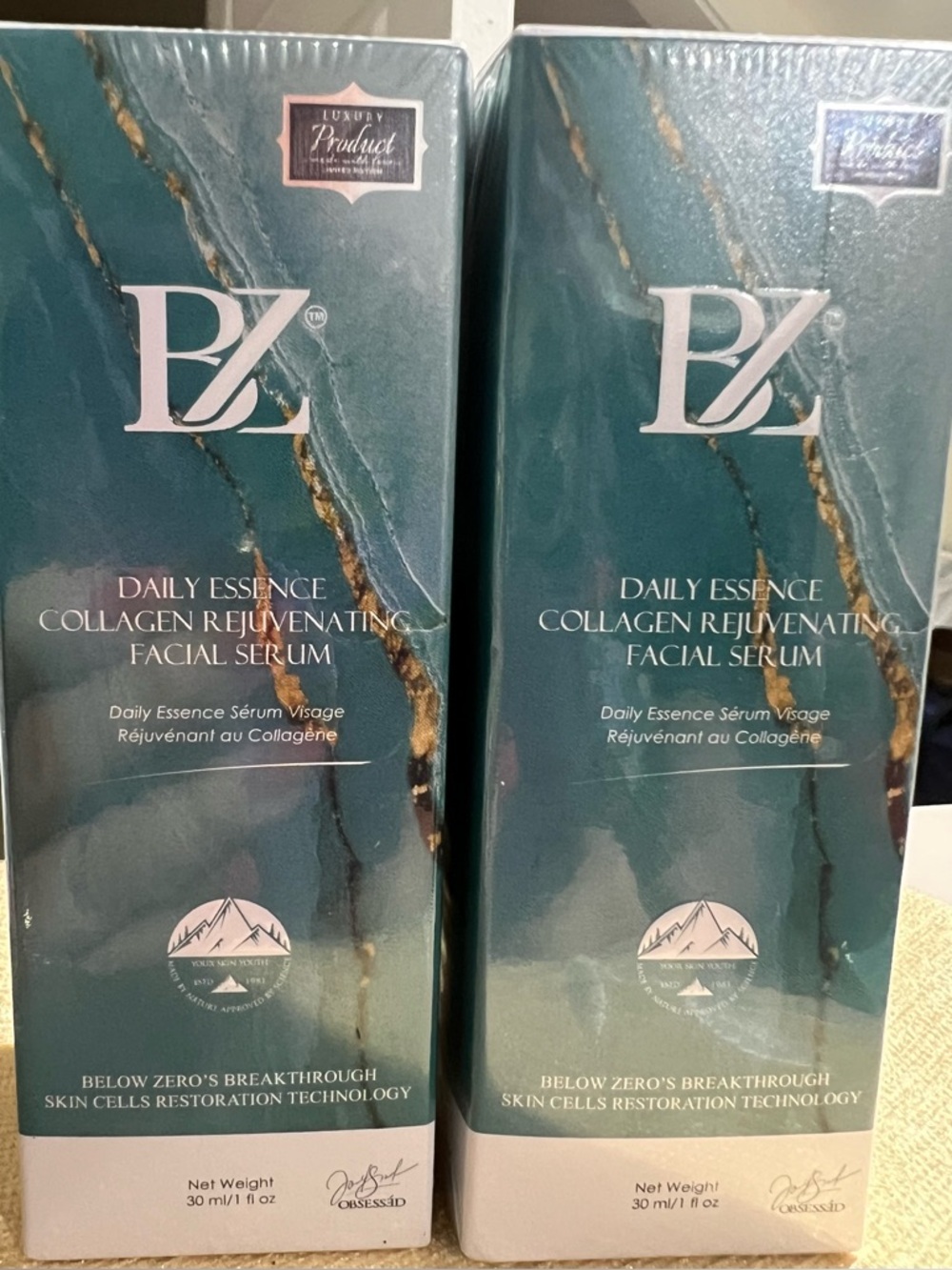 Below Zero Daily Essence Collagen Rejuvenating Facial Serum